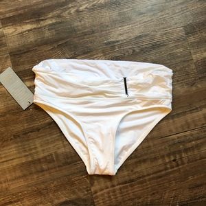 White 1Sol Bikini Bottoms